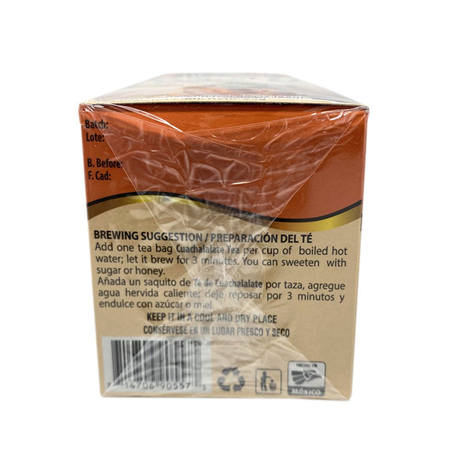 Herbacil Cuachalalate Tea. Gastrointestinal, Kidney and Liver Ailments Relief. Pure and Natural. 25 Bags. 0.88 Oz. Pack of 3