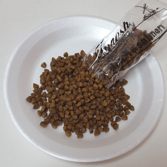 Alpha Dog Series All Natural Limited Ingredients Premium Dry Dog Food Kibble, Duck and Salmon Recipe, Complete Balanced Health, for Puppies and Small and Medium Breed Dogs (All Stages) - 2.6 Lbs.