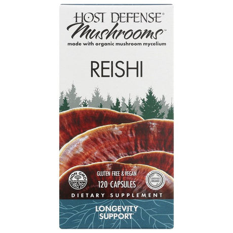 Host Defense Mushrooms Reishi 120 Caps