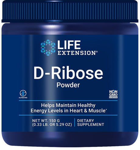 Life Extension D-Ribose Powder -- 5.29 Oz