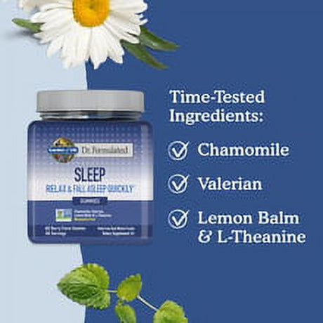 Garden of Life Dr. Formulated Adult Sleep Gummies | Melatonin Free Supplement | 60Ct