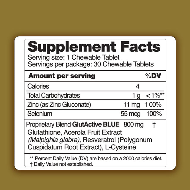 Glutactive Blue (30 Count) and IG (30 Count) Combo Pack