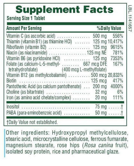 Nature'S plus Ultra Stress with Iron Time Release 90 Sustained Release Tablet