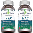Amazing Formulas NAC (N-Acetyl Cysteine) - 600Mg 250 Capsules - Pack of 2