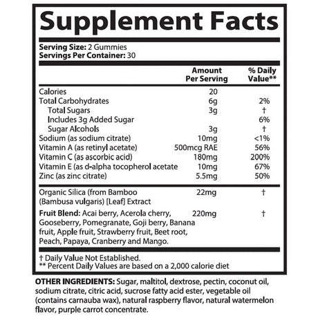 Amaze Keto Max Gummies Dietary Supplement 60 Gummys