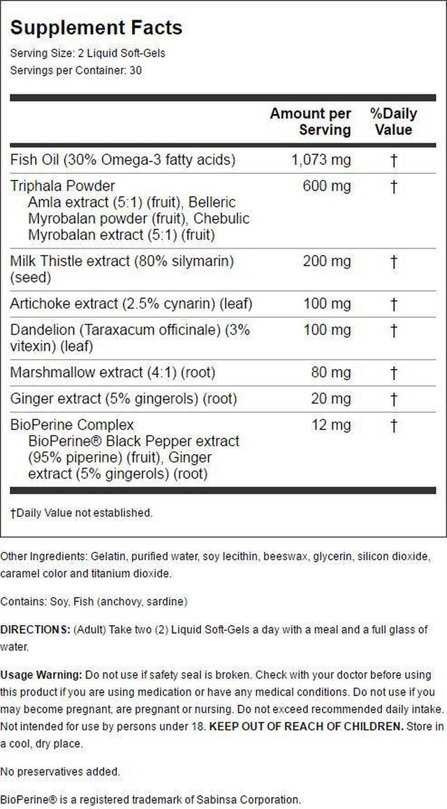 Irwin Naturals Daily Gentle Cleanse 60 Sgels