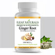 Ileaf Naturals Ginger Root with Mangosteen & Psyllium Husk - 60 Veggie Capsules