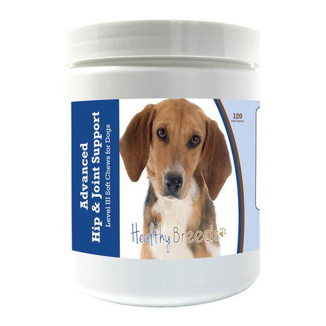 Healthy Breeds Harrier Advanced Hip & Joint Support Level III Soft Chews for Dogs 120 Count