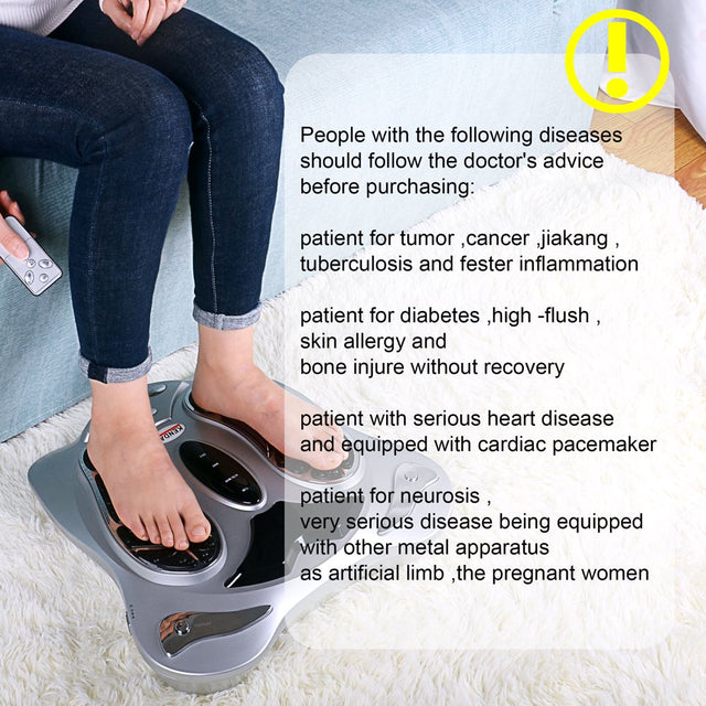 Kendal Foot Massager Machine for Plantar Fasciitis and Neuropathy, Electric Foot Massage for Circulation and Pain Relief, Relaxation for Feet Legs Body Muscle Ankles Calf, Gifts for Women Men