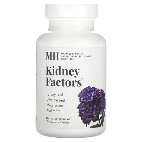 Kidney Factors, 120 Vegetarian Tablets, Michael'S Naturopathic