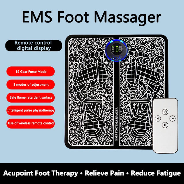 Foot Massage for Neuropathy Feet Massager with Remote Control for Circulation and Pain Relief for Improved Circulation or Muscle Relaxation and Pain Relief