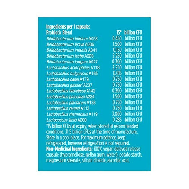 GENUINE HEALTH Gut Health Advanced 15B, 30 CT