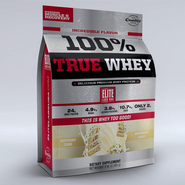 100% True Whey, Cake Batter, 5 Pound