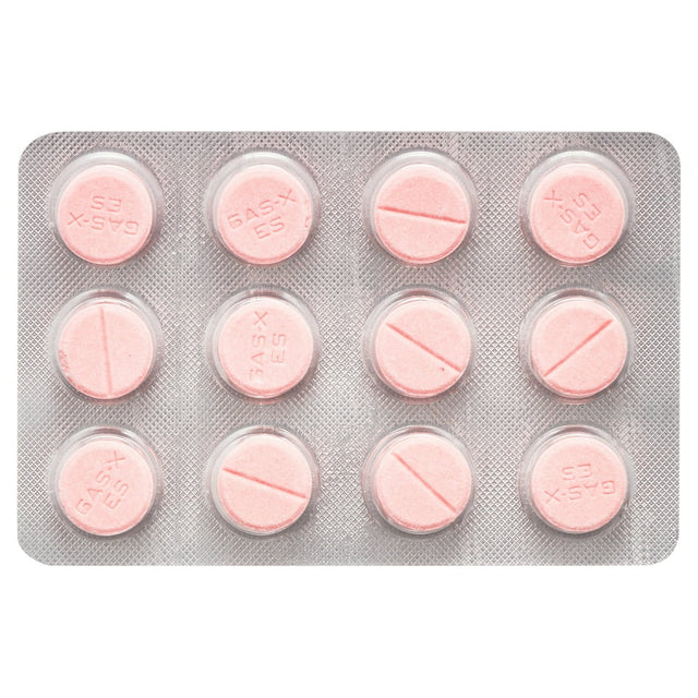 Gas-X Extra Strength Cherry Chewable Tablet for Fast Gas Relief, 72 Count