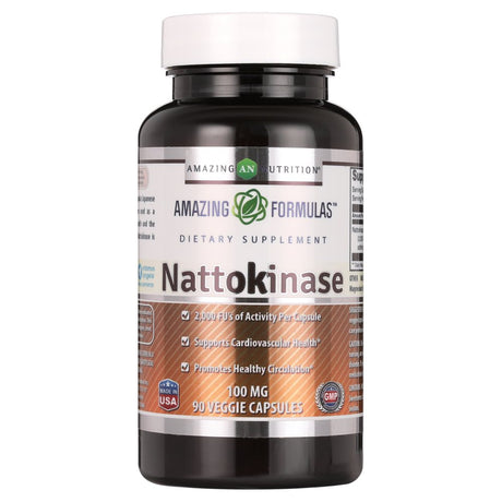 Amazing Formulas Nattokinase 100 Mg 90 Vcaps