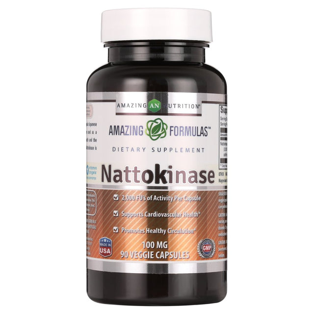 Amazing Formulas Nattokinase 100 Mg 90 Vcaps