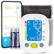 Greater Goods Smart Digital Wrist Blood Pressure Monitor, for Home/On-The-Go, with Iphone or Android Connectivity via Bluetooth and Premium Cuff, Designed in St. Louis