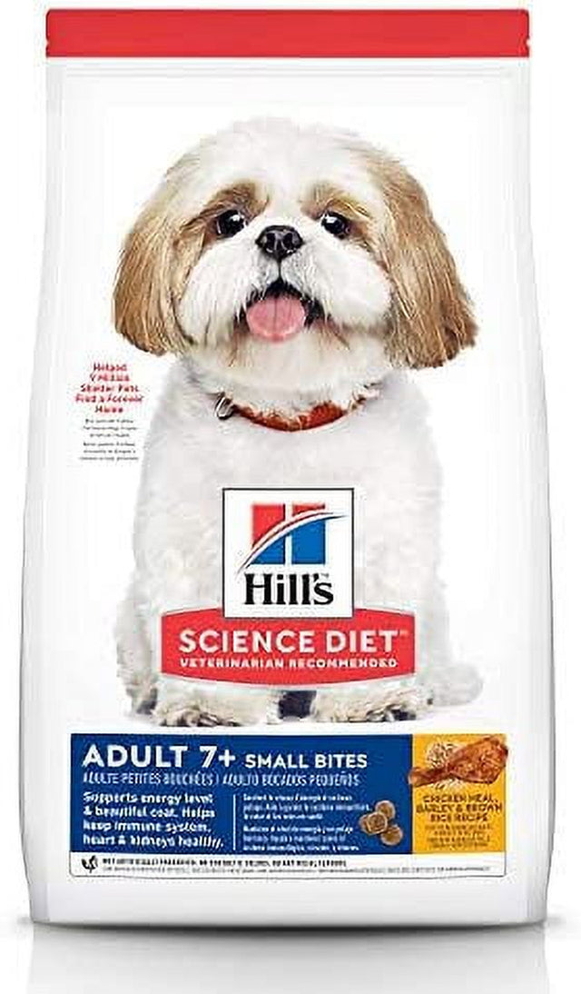 Hill'S Science Diet Dry Dog Food, Adult 7+ for Senior Dogs, Small Bites, Chicken Meal, Barley & Brown Rice Recipe, 33 Lb Bag