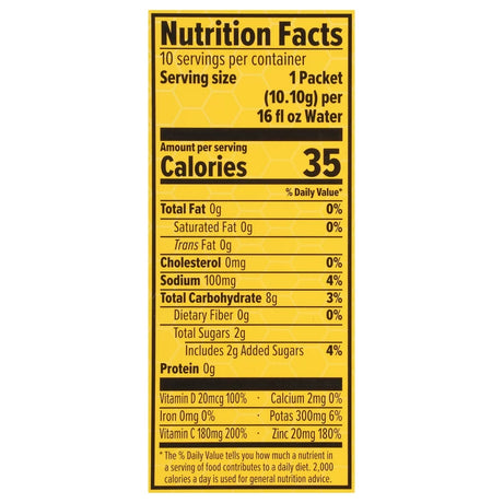 Honey Stinger Rapid Hydration Drink Mix - Recover, Berry Defense, Box of 12