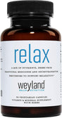 Relax - Natural Sleep Aid - GABA, L-Theanine, Valerian Root, 5-HTP, Lemon Balm - Calm Support, Stress Relief, Sleep Supplement -30 Vegetarian Capsules