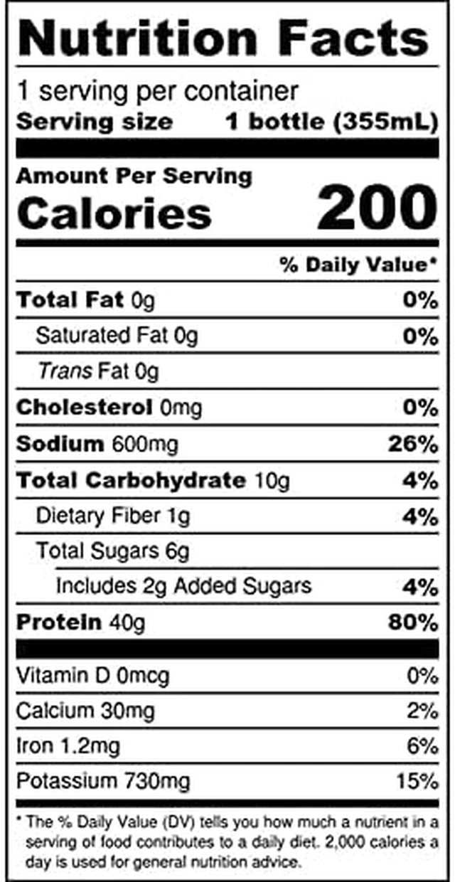 18 Single Serves Chocolate Mocha Muscleegg Liquid Egg Whites (Cage-Free)