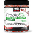 Force Factor Probioslim Apple Cider Vinegar Gummies, ACV Supplement for Weight Loss, 120 Gummies