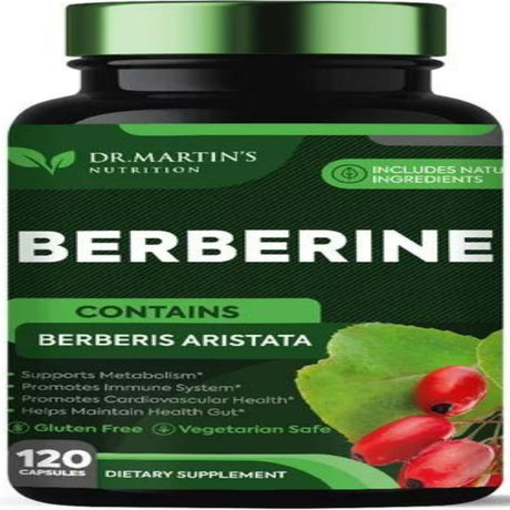 Potent 1200Mg Berberine Supplement | 120 Capsules | Berberine HCL Supplement for Healthy Weight Management | Supports Healthy Immune System | Improves Cardiovascular Health & Gastrointestinal Wellness