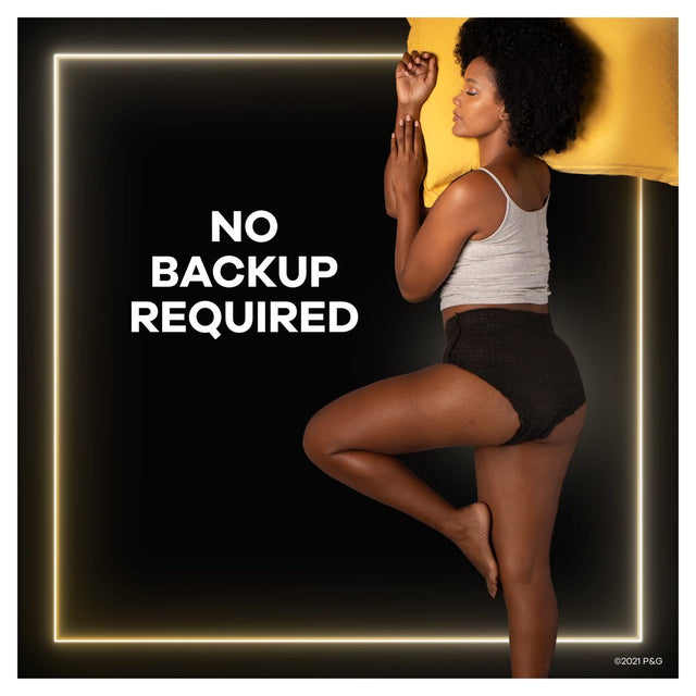 Always ZZZ Overnight Disposable Period Underwear for Women Size LG, 3 Ct