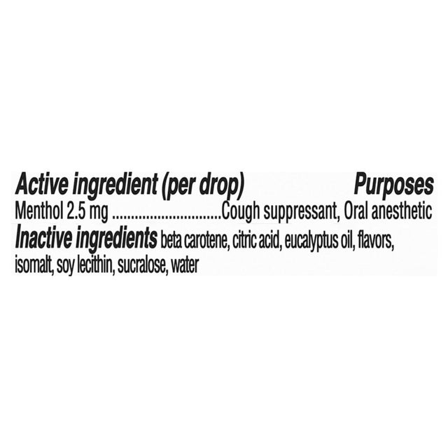 HALLS Minis Honey Lemon Flavor Sugar Free Cough Drops, 24 Drops