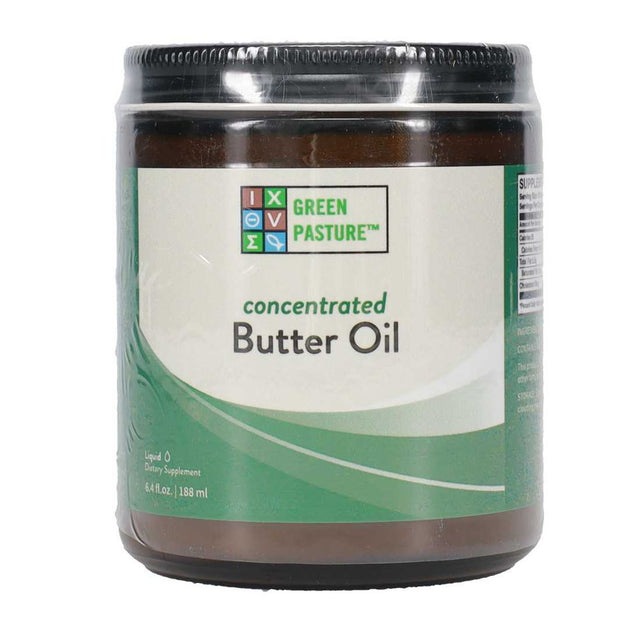Green Pasture X-Factor High Vitamin Butter Oil, 8.1 Oz/240Ml - Unflavored