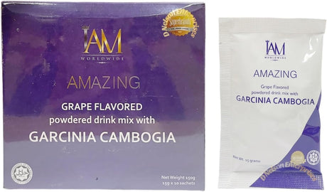 Grape Juice with Garcinia Cambogia 1 Box (10 Sachets)