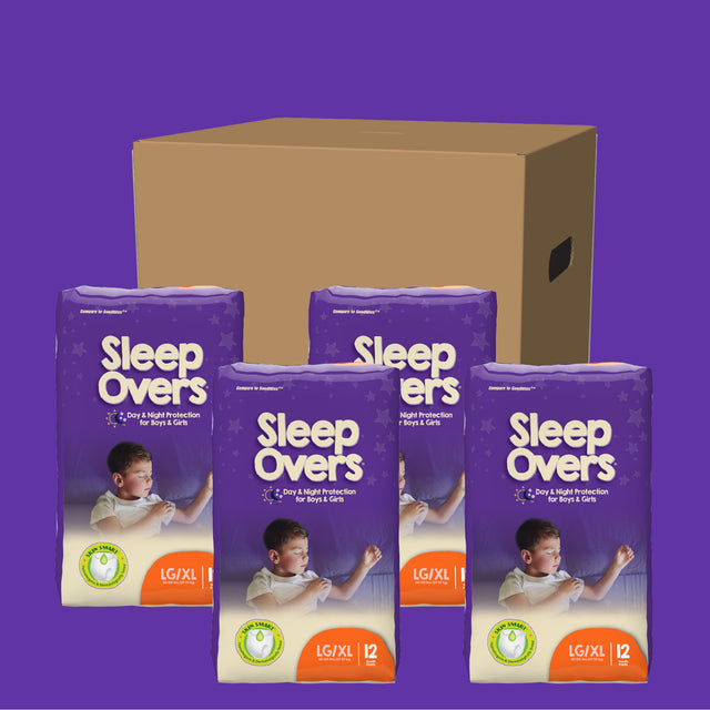 Sleep Overs Youth Pants - Large/X-Large, 65-125 Lbs, Case (48 Ct)