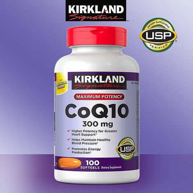 Kirkland Signature Coq10 300 Mg., 100 Softgels