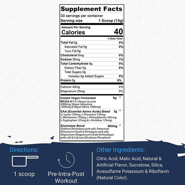 Gaspari Nutrition Proven Eaas, Vegan Fermented Eaas, Enhances Recovery & Replenishes Electrolytes, Non GMO (30 Servings, Lemon Ice)