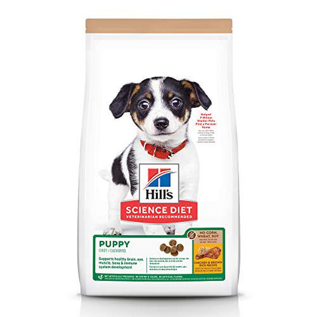 Hill'S Science Diet Puppy No Corn, Wheat or Soy Dry Dog Food, Chicken Recipe, 12.5 Lb Bag