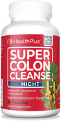 Health plus Super Colon Cleanse Night Formula, 60 Capsules, 30 Servings