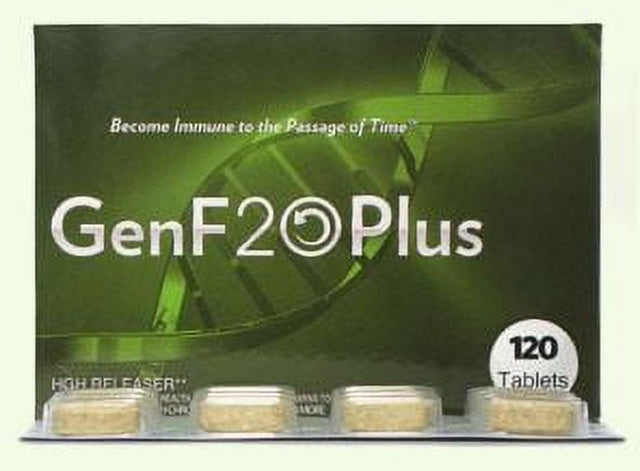 Genf20 plus (120 Tablets) Naturally Restore Levels for Improved Energy & Youthful Look