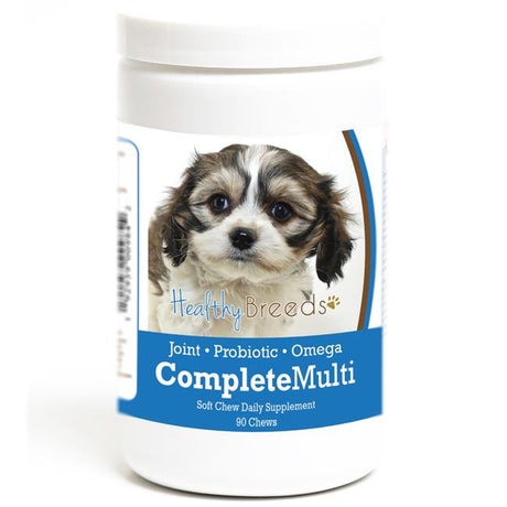 Healthy Breeds 192959009842 Cavachon All in One Multivitamin Soft Chew - 90 Count