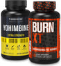 Jacked Factory Fat Burner with Yohimbine - Thermogenic Supplements for Men & Women - Burn-Xt Thermogenic Fat Burner & Yohimbine Extra Strength Supplement 2.5Mg, 270 Capsules