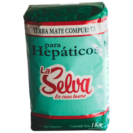 La Selva Yerba Mate Para Hepaticos - 1KG