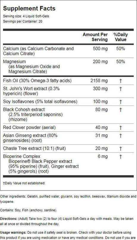 Irwin Naturals Estropause Menopause Support, 80 Ct