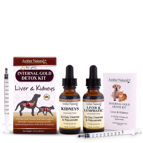 Internal Gold Detox Kit for Pets