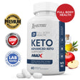 Full Body Health Keto ACV MAX Pills 1675Mg Alternative to Gummies Dietary Supplement 60 Capsules