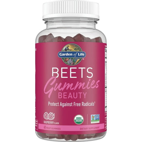 Garden of Life - Organic Beet Beauty Gummies Raspberry - 60 Gummies