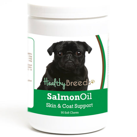 Healthy Breeds Pug Salmon Oil Soft Chews 90 Count
