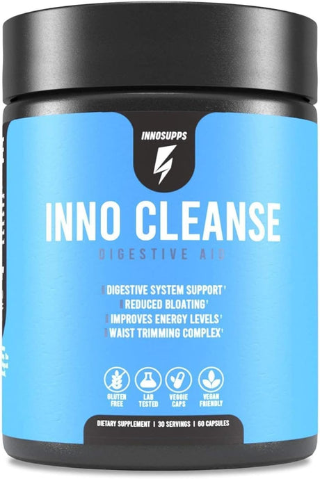 Inno Cleanse - Waist Trimming Complex | Digestive System Support & Aid | Reduced Bloating | Improves Energy Levels | Gluten Free, Vegan Friendly