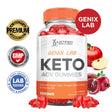 Genix Lab Keto ACV Gummies 1000MG Dietary Supplement 60 Gummys