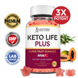 Keto Life plus Keto Max Gummies Dietary Supplement 60 Gummys