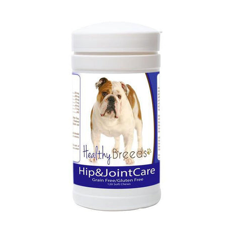 Healthy Breeds 840235153689 Bulldog Hip and Joint Care