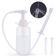 Hailicare Enema Kit - 300Ml Anal or Vaginal Douche Cleaner Kit for Men or Women with 2 Nozzle Tips - Easy to Use and Comfortable Cleaner
